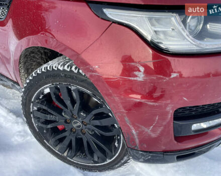 Червоний Ленд Ровер Range Rover Sport, об'ємом двигуна 5 л та пробігом 191 тис. км за 23500 $, фото 16 на Automoto.ua