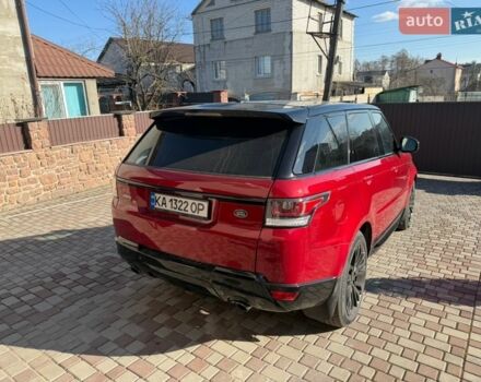 Червоний Ленд Ровер Range Rover Sport, об'ємом двигуна 5 л та пробігом 193 тис. км за 27000 $, фото 11 на Automoto.ua