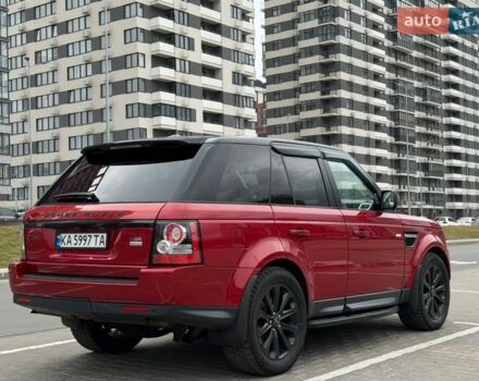 Червоний Ленд Ровер Range Rover Sport, об'ємом двигуна 3 л та пробігом 200 тис. км за 14300 $, фото 3 на Automoto.ua