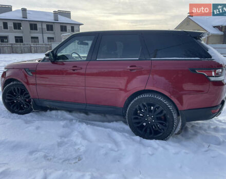 Червоний Ленд Ровер Range Rover Sport, об'ємом двигуна 5 л та пробігом 191 тис. км за 23500 $, фото 7 на Automoto.ua