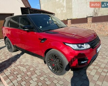 Червоний Ленд Ровер Range Rover Sport, об'ємом двигуна 5 л та пробігом 193 тис. км за 27000 $, фото 4 на Automoto.ua