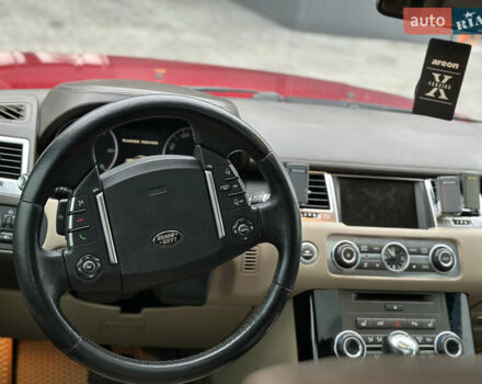 Червоний Ленд Ровер Range Rover Sport, об'ємом двигуна 2.99 л та пробігом 195 тис. км за 17500 $, фото 13 на Automoto.ua