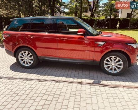 Червоний Ленд Ровер Range Rover Sport, об'ємом двигуна 2.99 л та пробігом 360 тис. км за 21500 $, фото 5 на Automoto.ua