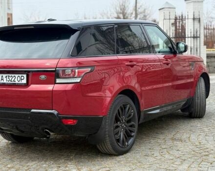 Красный Ленд Ровер Рендж Ровер Спорт, объемом двигателя 5 л и пробегом 193 тыс. км за 25500 $, фото 2 на Automoto.ua