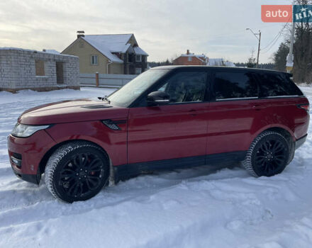 Червоний Ленд Ровер Range Rover Sport, об'ємом двигуна 5 л та пробігом 191 тис. км за 23500 $, фото 6 на Automoto.ua
