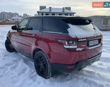 Червоний Ленд Ровер Range Rover Sport, об'ємом двигуна 5 л та пробігом 191 тис. км за 23500 $, фото 9 на Automoto.ua
