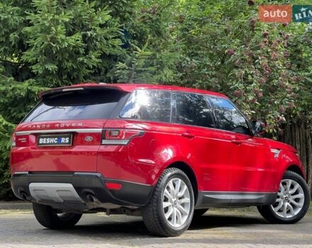 Червоний Ленд Ровер Range Rover Sport, об'ємом двигуна 3 л та пробігом 183 тис. км за 19999 $, фото 4 на Automoto.ua