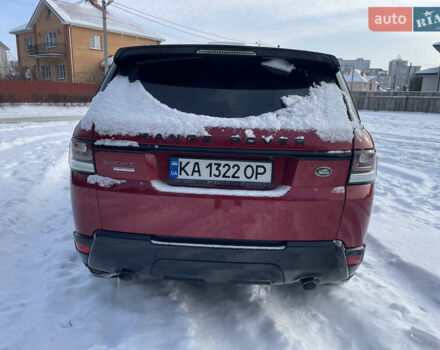 Червоний Ленд Ровер Range Rover Sport, об'ємом двигуна 5 л та пробігом 191 тис. км за 23500 $, фото 11 на Automoto.ua