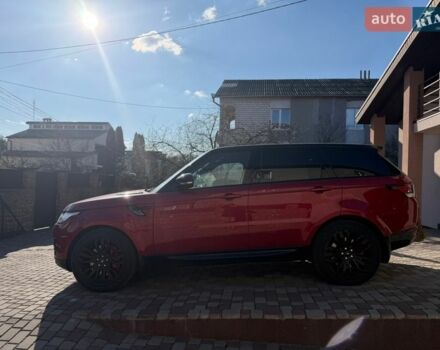 Червоний Ленд Ровер Range Rover Sport, об'ємом двигуна 5 л та пробігом 193 тис. км за 27000 $, фото 9 на Automoto.ua