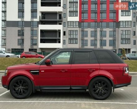 Червоний Ленд Ровер Range Rover Sport, об'ємом двигуна 3 л та пробігом 200 тис. км за 14300 $, фото 5 на Automoto.ua
