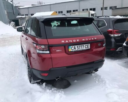 Червоний Ленд Ровер Range Rover Sport, об'ємом двигуна 3 л та пробігом 93 тис. км за 40500 $, фото 2 на Automoto.ua