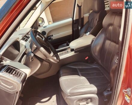 Червоний Ленд Ровер Range Rover Sport, об'ємом двигуна 2.99 л та пробігом 360 тис. км за 21500 $, фото 7 на Automoto.ua