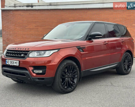Червоний Ленд Ровер Range Rover Sport, об'ємом двигуна 3 л та пробігом 242 тис. км за 22500 $, фото 8 на Automoto.ua