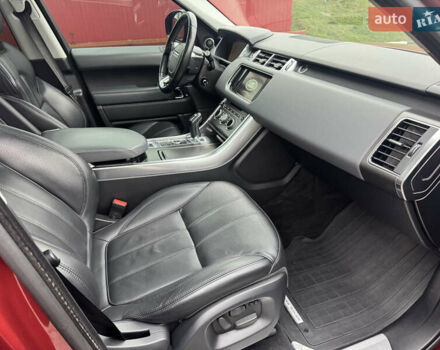 Червоний Ленд Ровер Range Rover Sport, об'ємом двигуна 3 л та пробігом 242 тис. км за 20500 $, фото 12 на Automoto.ua