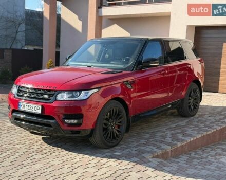 Червоний Ленд Ровер Range Rover Sport, об'ємом двигуна 5 л та пробігом 193 тис. км за 27000 $, фото 1 на Automoto.ua