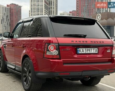 Червоний Ленд Ровер Range Rover Sport, об'ємом двигуна 3 л та пробігом 200 тис. км за 14300 $, фото 4 на Automoto.ua