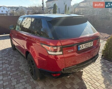 Червоний Ленд Ровер Range Rover Sport, об'ємом двигуна 5 л та пробігом 193 тис. км за 27000 $, фото 6 на Automoto.ua