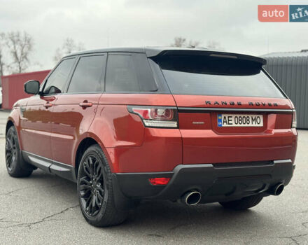 Червоний Ленд Ровер Range Rover Sport, об'ємом двигуна 3 л та пробігом 242 тис. км за 20500 $, фото 6 на Automoto.ua