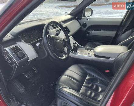 Червоний Ленд Ровер Range Rover Sport, об'ємом двигуна 5 л та пробігом 191 тис. км за 23500 $, фото 22 на Automoto.ua
