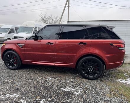Красный Ленд Ровер Рендж Ровер Спорт, объемом двигателя 3 л и пробегом 141 тыс. км за 40756 $, фото 3 на Automoto.ua