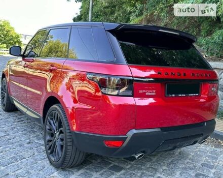 Червоний Ленд Ровер Range Rover Sport, об'ємом двигуна 3 л та пробігом 155 тис. км за 33800 $, фото 4 на Automoto.ua