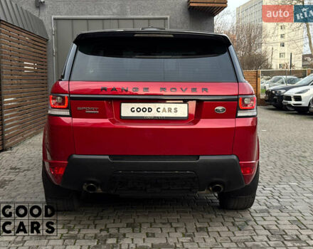 Червоний Ленд Ровер Range Rover Sport, об'ємом двигуна 3 л та пробігом 146 тис. км за 33000 $, фото 5 на Automoto.ua