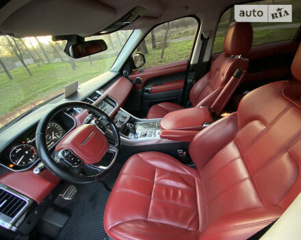 Червоний Ленд Ровер Range Rover Sport, объемом двигателя 3 л и пробегом 177 тыс. км за 33500 $, фото 37 на Automoto.ua