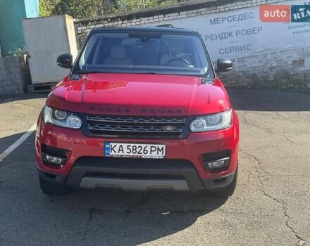 Красный Ленд Ровер Рендж Ровер Спорт, объемом двигателя 2.99 л и пробегом 97 тыс. км за 30000 $, фото 3 на Automoto.ua