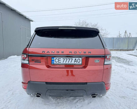 Красный Ленд Ровер Рендж Ровер Спорт, объемом двигателя 2.99 л и пробегом 148 тыс. км за 35500 $, фото 5 на Automoto.ua