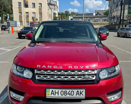 Червоний Ленд Ровер Range Rover Sport, об'ємом двигуна 2.99 л та пробігом 93 тис. км за 38000 $, фото 2 на Automoto.ua