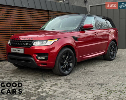 Червоний Ленд Ровер Range Rover Sport, об'ємом двигуна 3 л та пробігом 146 тис. км за 33000 $, фото 2 на Automoto.ua