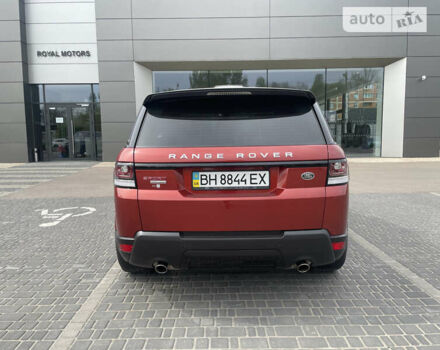 Червоний Ленд Ровер Range Rover Sport, об'ємом двигуна 3 л та пробігом 42 тис. км за 42900 $, фото 4 на Automoto.ua