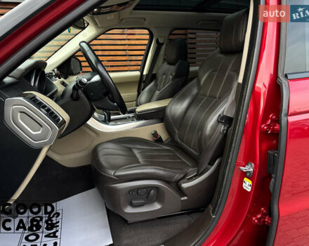Червоний Ленд Ровер Range Rover Sport, об'ємом двигуна 3 л та пробігом 146 тис. км за 33000 $, фото 19 на Automoto.ua