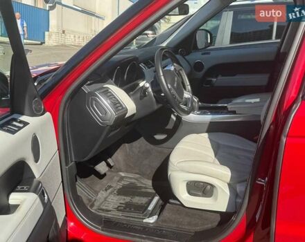 Красный Ленд Ровер Рендж Ровер Спорт, объемом двигателя 2.99 л и пробегом 97 тыс. км за 30000 $, фото 5 на Automoto.ua