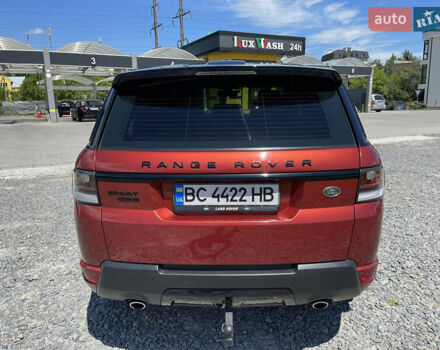 Красный Ленд Ровер Рендж Ровер Спорт, объемом двигателя 2.99 л и пробегом 207 тыс. км за 31500 $, фото 6 на Automoto.ua