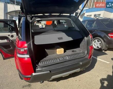 Красный Ленд Ровер Рендж Ровер Спорт, объемом двигателя 2.99 л и пробегом 97 тыс. км за 30000 $, фото 7 на Automoto.ua