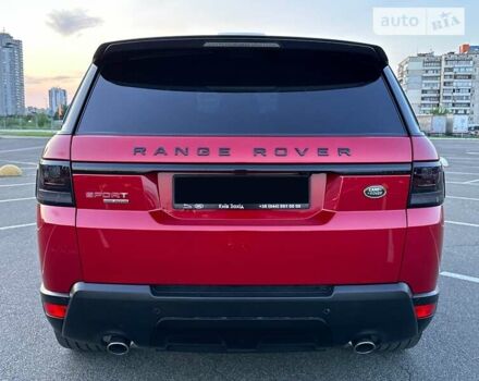 Червоний Ленд Ровер Range Rover Sport, об'ємом двигуна 3 л та пробігом 155 тис. км за 33999 $, фото 3 на Automoto.ua