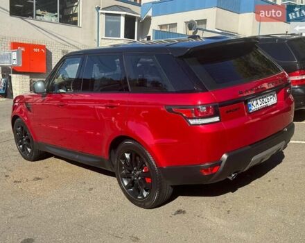 Красный Ленд Ровер Рендж Ровер Спорт, объемом двигателя 2.99 л и пробегом 97 тыс. км за 30000 $, фото 2 на Automoto.ua