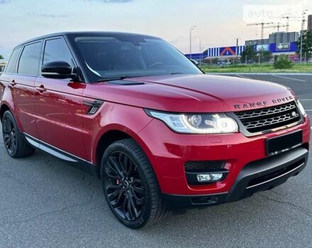 Червоний Ленд Ровер Range Rover Sport, об'ємом двигуна 3 л та пробігом 155 тис. км за 33999 $, фото 5 на Automoto.ua