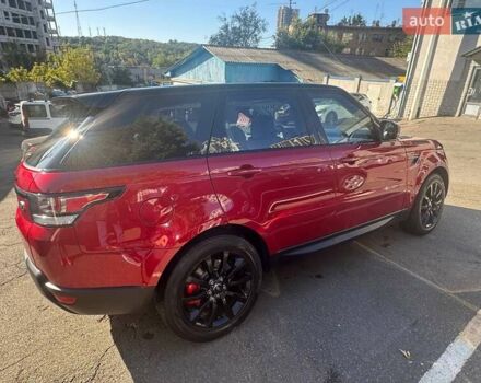 Красный Ленд Ровер Рендж Ровер Спорт, объемом двигателя 2.99 л и пробегом 97 тыс. км за 30000 $, фото 1 на Automoto.ua