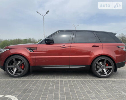 Червоний Ленд Ровер Range Rover Sport, об'ємом двигуна 3 л та пробігом 42 тис. км за 42900 $, фото 2 на Automoto.ua