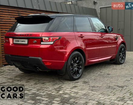 Червоний Ленд Ровер Range Rover Sport, об'ємом двигуна 3 л та пробігом 146 тис. км за 33000 $, фото 6 на Automoto.ua
