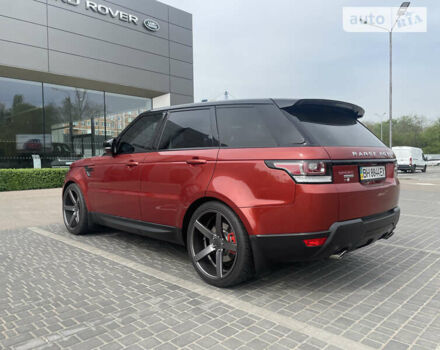 Червоний Ленд Ровер Range Rover Sport, об'ємом двигуна 3 л та пробігом 42 тис. км за 42900 $, фото 3 на Automoto.ua