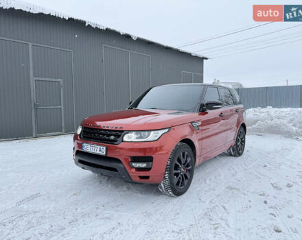 Красный Ленд Ровер Рендж Ровер Спорт, объемом двигателя 2.99 л и пробегом 148 тыс. км за 35500 $, фото 1 на Automoto.ua