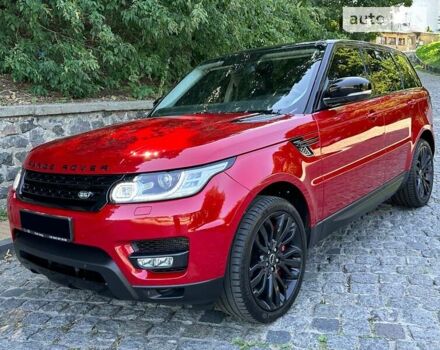 Червоний Ленд Ровер Range Rover Sport, об'ємом двигуна 3 л та пробігом 155 тис. км за 33800 $, фото 6 на Automoto.ua