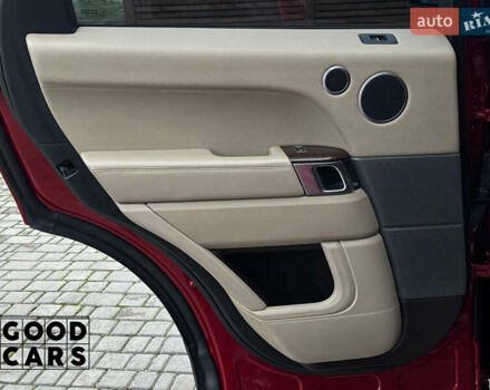 Червоний Ленд Ровер Range Rover Sport, об'ємом двигуна 3 л та пробігом 146 тис. км за 33000 $, фото 22 на Automoto.ua