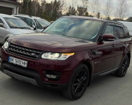 Червоний Ленд Ровер Range Rover Sport, об'ємом двигуна 3 л та пробігом 191 тис. км за 20612 $, фото 1 на Automoto.ua