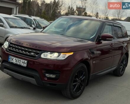 Красный Ленд Ровер Рендж Ровер Спорт, объемом двигателя 2.99 л и пробегом 191 тыс. км за 24900 $, фото 1 на Automoto.ua