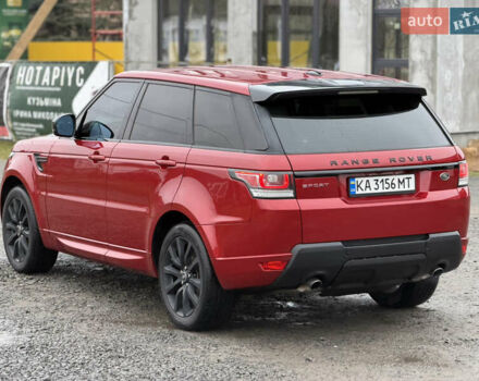 Красный Ленд Ровер Рендж Ровер Спорт, объемом двигателя 2.99 л и пробегом 265 тыс. км за 27500 $, фото 4 на Automoto.ua