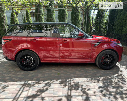 Червоний Ленд Ровер Range Rover Sport, об'ємом двигуна 2.99 л та пробігом 190 тис. км за 37500 $, фото 7 на Automoto.ua